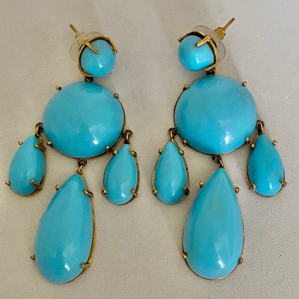 Lisi Lerch Turquoise Post Earrings